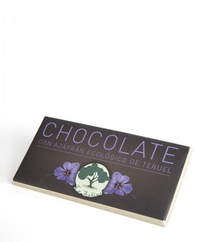 Chocolate negro con Azafrán Ecológico